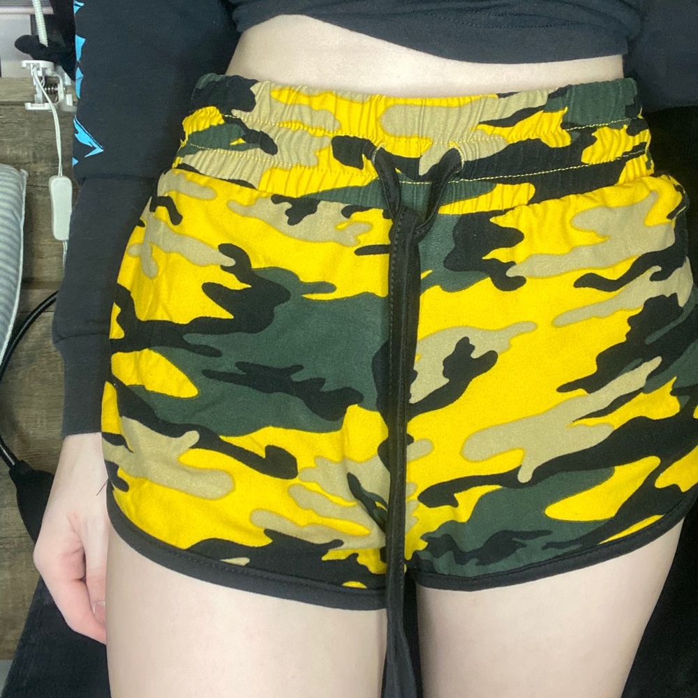 High waisted shorts